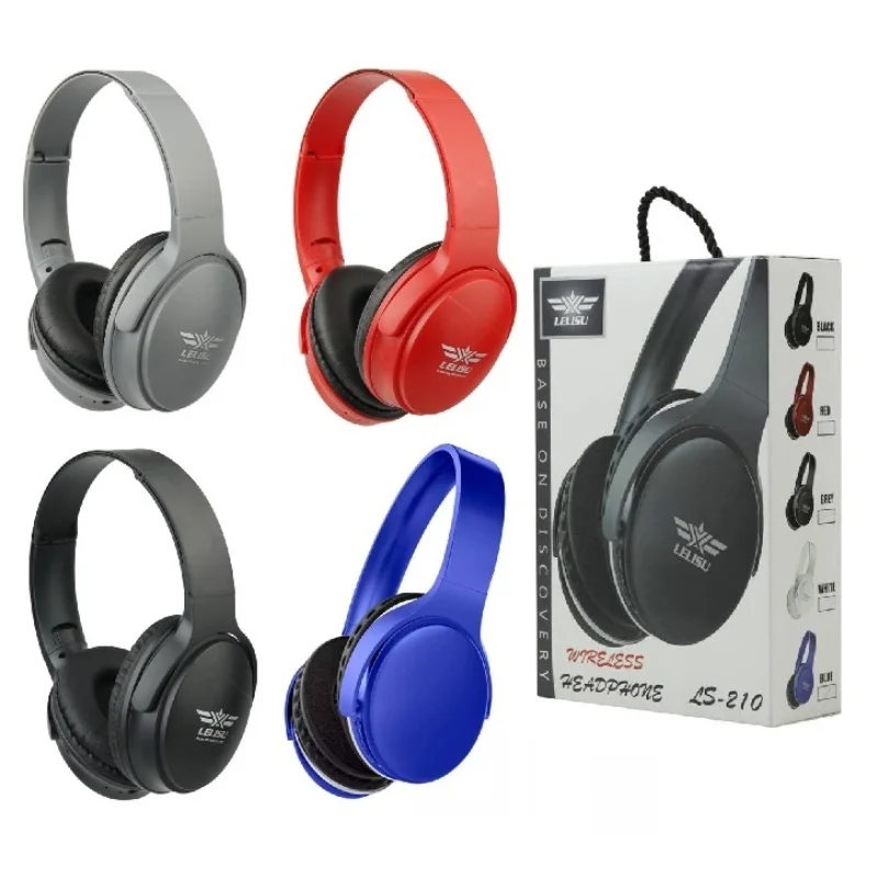 Lelisu LS-210 Wireless Headphones | Deep Bass, Noise-Canceling and Long Battery Life