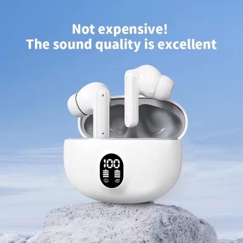 M04 TWS Wireless Earbuds Bluetooth 5.3 | LED Display | Bass Sound and Fast Charging