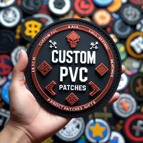 Custom 3D PVC Rubber Patches