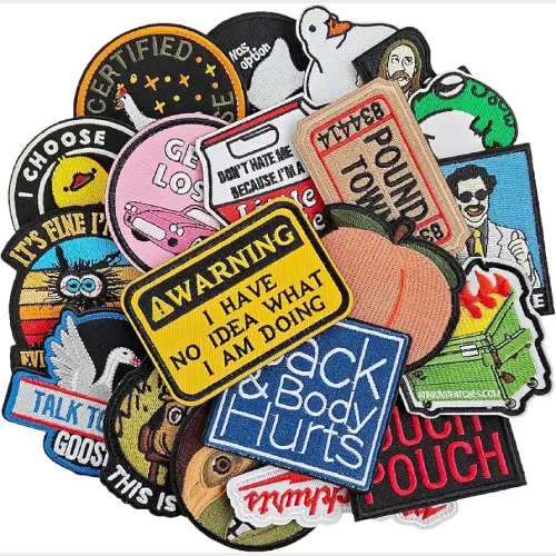 Custom Viral Meme Morale Patches