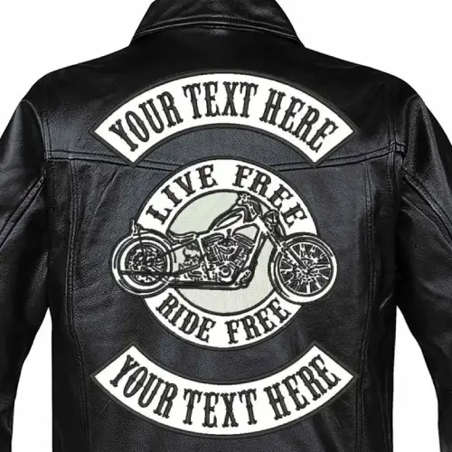 Custom Motorcycle Club (MC) 3-Piece Patch Sets